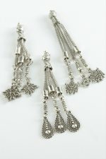 Karışık Tesbih Püskülü 1 Adet-Gümüş Rengi - Görsel 2