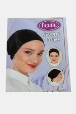 Likralı Bağlamalı Düz Bone-Krem