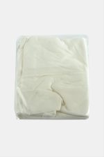 Likralı Bağlamalı Düz Bone-Krem - Görsel 2