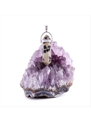 jasper Point Kolye Ucu-Krem