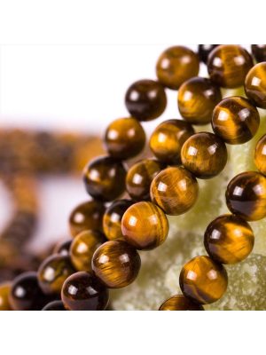 8 mm Kaplangözü Taşı 3. Kalite-Kahverengi