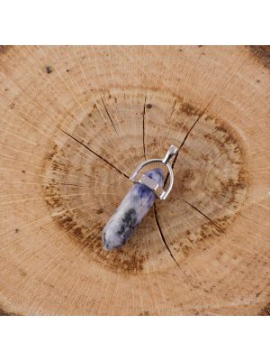 Sodalit Point Kolye Ucu-Mavi