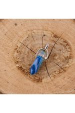 Akik Point Kolye Ucu-Mavi