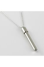 Dilek Çubuk Kolye-Gümüş Rengi - Görsel 2