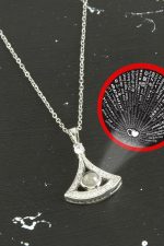 Oval Lüks Çelik Kolye 100 Dilde Seni Seviyorum-Sarı