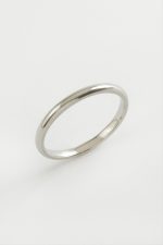 Alyans Lüks Çelik Yüzük 2 mm-9