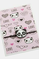 Panda İp Bileklik-Siyah - Görsel 3