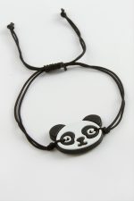 Panda İp Bileklik-Siyah - Görsel 2