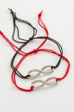 2 Adet Sonsuzluk İp Bileklik-Renkli - Görsel 2