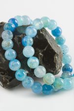 Akik Taşı 10 mm-Mavi