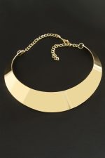 Metal Tasma Kolye-Sarı - Görsel 2