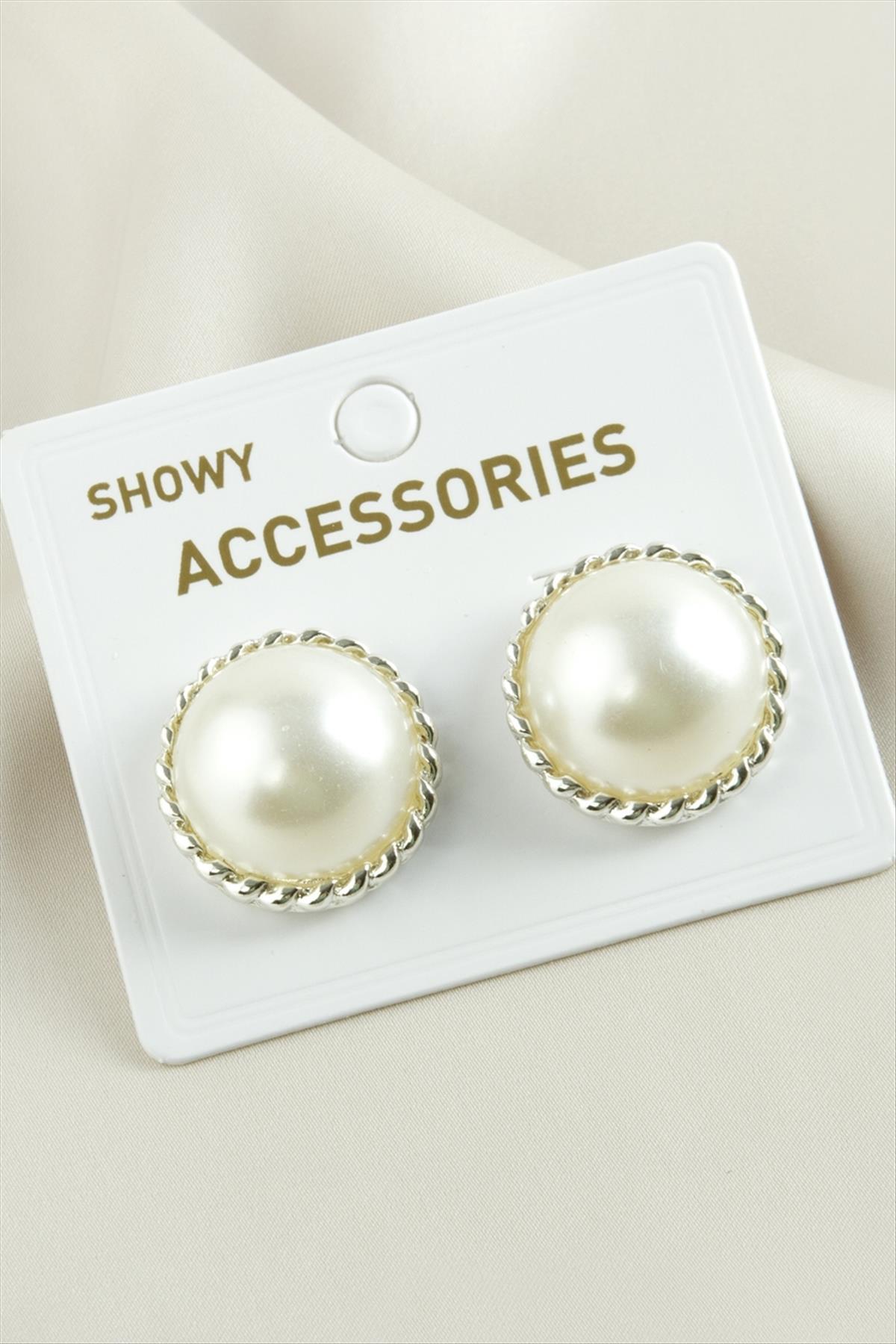 1205208_Yuvarlak-Trend-Inci-Kupe-85cf.jpg Yuvarlak Trend İnci Küpe-Gümüş Rengi - Görsel 2