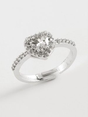 Ciddi İllişki Yüzüğü-Gümüş Rengi