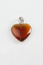 Kuvars Kalpli Doğaltaş Kolye Ucu-Kahverengi - Görsel 2