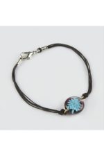 Çiçek Cam Bileklik-Renkli - Görsel 2