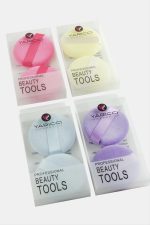 2 Adet Yuvarlak Makyaj Süngeri-Renkli - Görsel 3