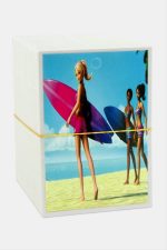 Sörf Desenli Bileklik Kartı-Mavi - Görsel 2