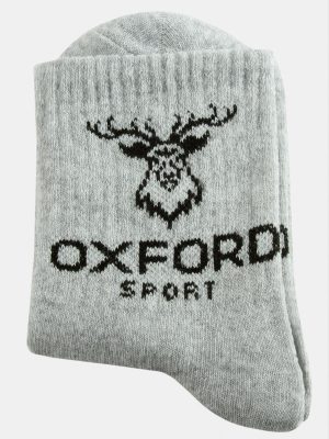 Geyik Kolej Çorap 8X28-Gri