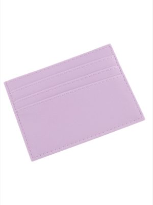 Kartlık Deri Cüzdan-Lila