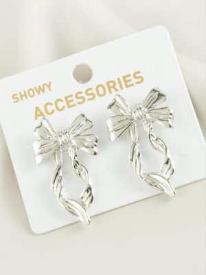 Fiyong Trend Metal Küpe-Gümüş Rengi