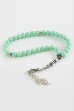 Cam Taş Tesbih 8 mm-Lacivert