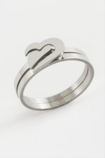 Kalp Çift Yüzük-17 - Görsel 3