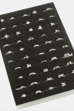 Tragus Zirkon Taşlı Halka Piercing 1 Adet-Gümüş Rengi - Görsel 3