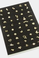 Tragus Zirkon Taşlı Piercing 1 Adet-Sarı - Görsel 3