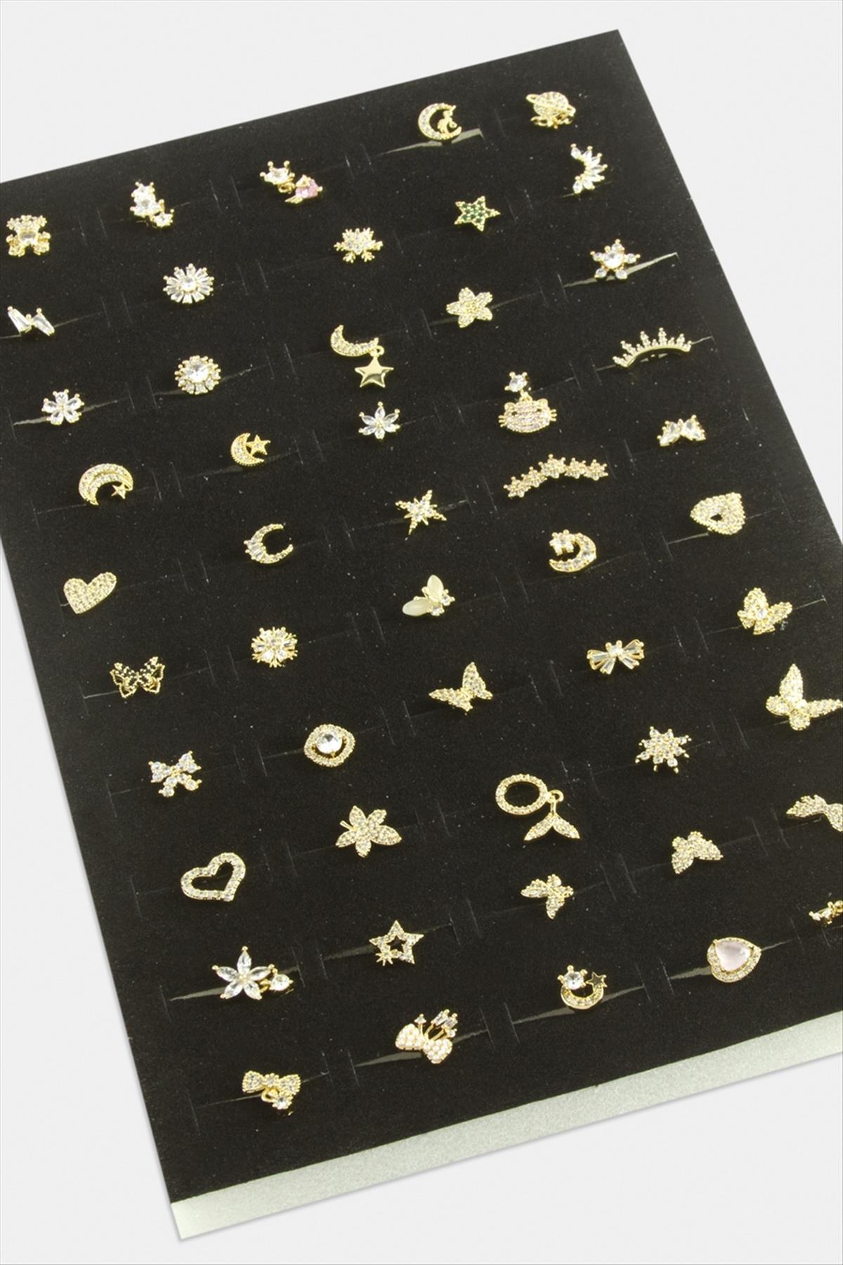 1205448_Karisik-Zirkon-Tasli-Piercing-1-Adet-9726.jpg Tragus Zirkon Taşlı Piercing 1 Adet-Sarı - Görsel 3