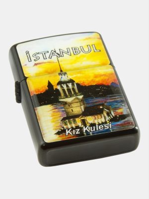 İstanbul Kız Kulesi Taşlı Çakmak-Sarı