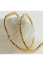 4 mm Fasetli Hematit Taşı-Sarı - Görsel 4