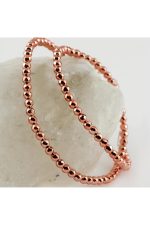 4 mm Fasetli Hematit Taşı-Roz - Görsel 4