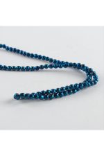 3 mm Fasetli Hematit Taşı-Gümüş Rengi