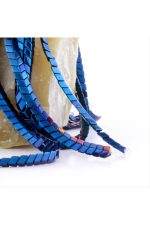 4 mm Çavuş Hematit Taşı-Gümüş Rengi - Görsel 2