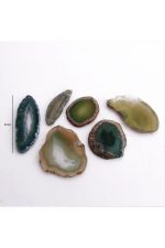 Plaka Akik Kolye Ucu-Yeşil-1 - Görsel 2