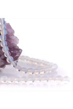 6 mm Opal Taşı Ay Taşı-Açık Mavi - Görsel 2