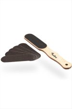 Ahşap Ayak Törpü-Siyah