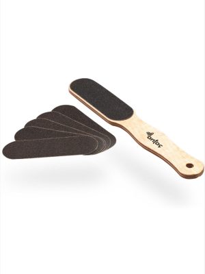 Ahşap Ayak Törpü-Siyah