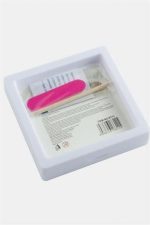 Rose Taşlı Takma Tırnak-Renkli - Görsel 5