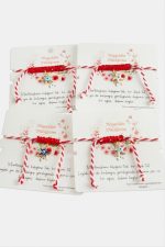 Drniz Yıldızı Marteniçka Makrome İp Bileklik-Kırmızı - Görsel 3