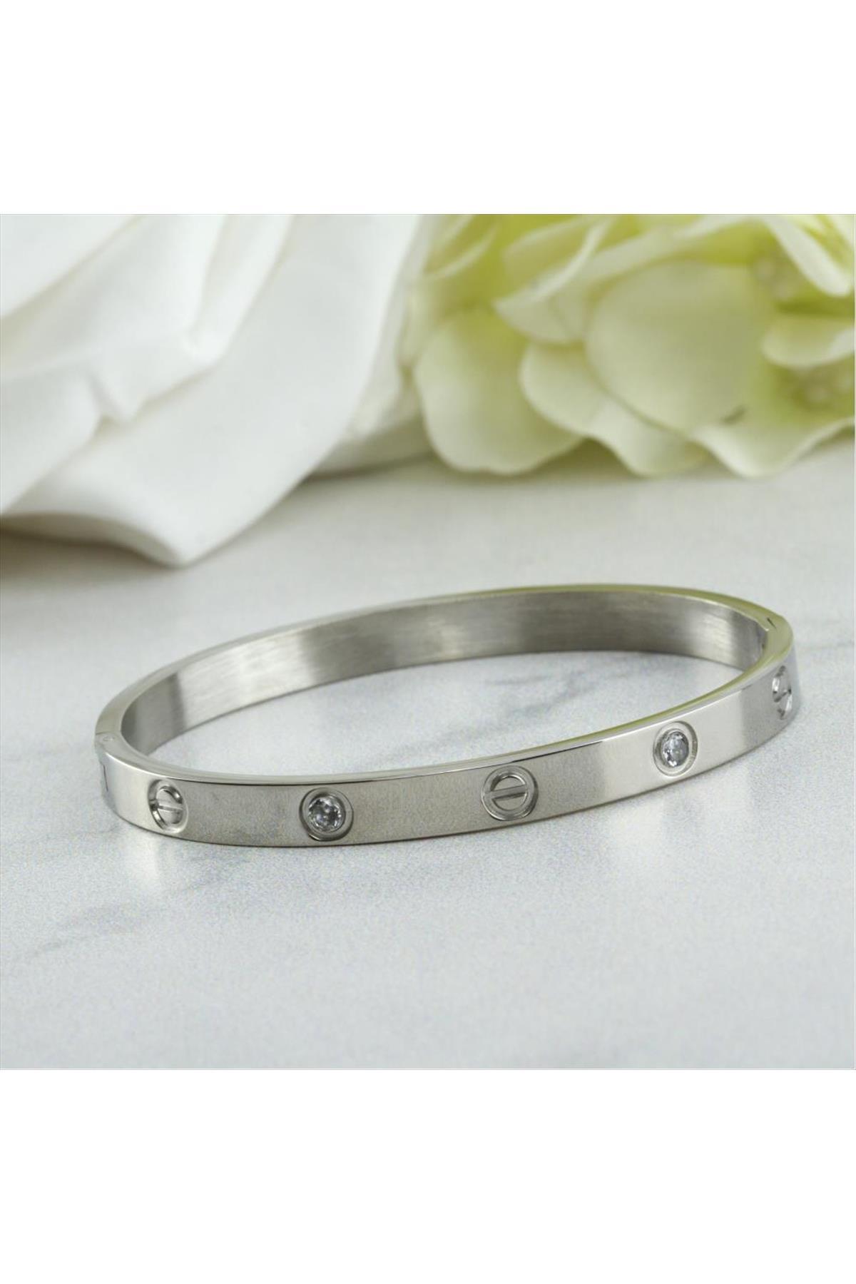 1205767_Orjinal-Crt-Tasli-Celik-Bileklik-Kalin-a23e.jpg Orjinal Crt Taşlı Çelik Bileklik Kalın-Gümüş Rengi - Görsel 1