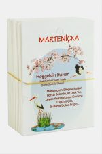 Marteniçka Bileklik Kartı-Beyaz