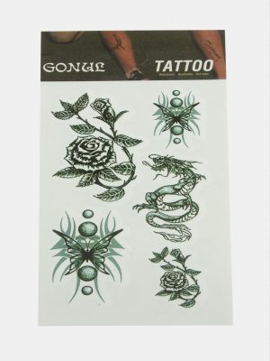 Tattoo Dövme Sticker-Beyaz