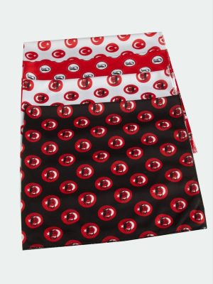 23 Nisan 19 Mayıs Türk Bayraklı ve Atatürk İmzalı Bandana 50X50-Renkli