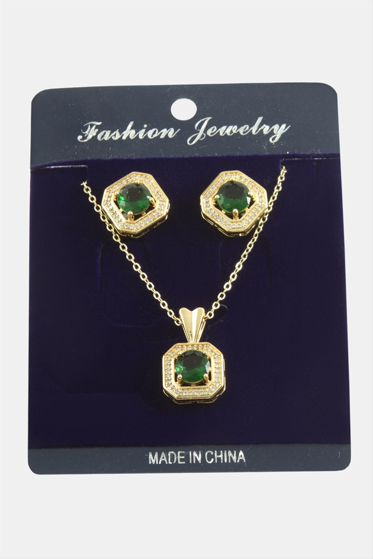 1206020_kare-zirkon-tasli-set-kolye-432c-.jpg Kare Zirkon Taşlı Set Kolye-Siyah - Görsel 1