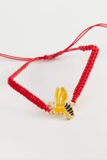 Arı Makrome Örgülü Bileklik-Renkli - Görsel 2