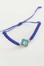 Çiçek Nazar Makrome Örgülü Bileklik-Renkli - Görsel 2