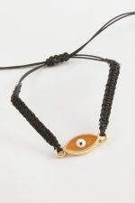 Nazar Makrome Örgülü Bileklik-Renkli - Görsel 2