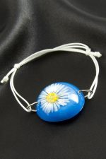 Papatya Epoksi Bileklik-Mavi - Görsel 2