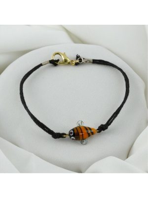 Arı Cam Bileklik-Sarı